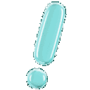 a_exclaim_cyan Discord Emoji