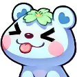 c_bear_laugh_blue Discord Emoji