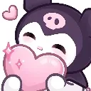 Heart_Kuromi