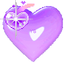 Purple Heartspin Discord Emoji