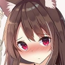 anime_catgirl_blush Discord emoji