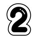 number_2 Discord emoji