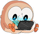 bed_B6_Rowlet_Gaming Discord emoji