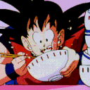 GokuEating