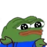 PepeSadShrug Discord Emoji