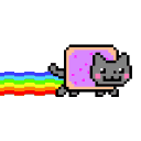 Nyancat nyancat Discord Emoji
