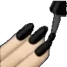 LCblacknails