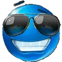 Blue Cool blue_cool Discord Emoji