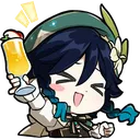 Venti Yay Discord Emoji