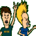 BeavisButtheadHeadbang Discord Emoji