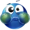 bluethrowup Discord Emoji