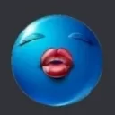kissblue Discord Emoji
