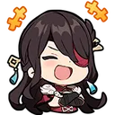 Beidou_laugh Discord Emoji