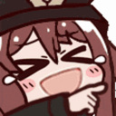 laugh animated Discord emote | BLUE VORTEX