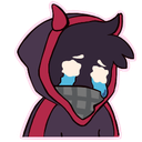 badsad Discord sticker | The Ashe Pit