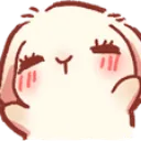 silver_bunnyhappy Discord Emoji