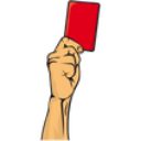 RedCardSendHimOff Discord sticker - Fantasy *:･ﾟ|| Make Friends . Emotes . Chatting ✧*:･ﾟ