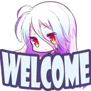 shiro_welcome Discord Emoji