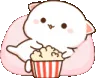 Cat Popcorn catpopcorn Discord Emoji