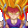 Anime character with glowing eyes and spiky hair surrounded by a red aura with the word RAGE repeated.