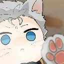 Vergil Cat Discord Emoji