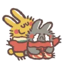 ChristmasRabbitComforting