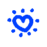 Heartblue heartblue Discord Emoji