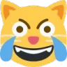 Cat Rofl Discord Emoji