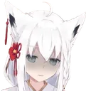 FubukiTired Discord Emoji