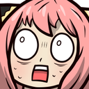 11anya_scared Discord emoji