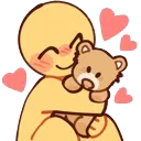 Teddyhug Discord Emoji