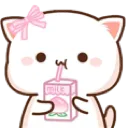 Kitty Sip Discord Emoji