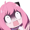 Anya_Shocked Discord sticker | Fantasy *:･ﾟ|| Make Friends . Emotes . Chatting ✧*:･ﾟ