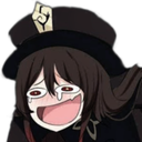 Hutao_Wheeze custom emote - Fantasy *:･ﾟ|| Make Friends . Emotes . Chatting ✧*:･ﾟ