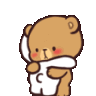 Teddy Hug Discord Emoji