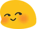Flantic_blob_shy Discord Emoji