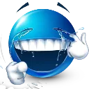 blue_rofl Discord Emoji