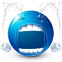 Blue Cry blue_cry Discord Emoji
