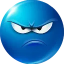 Blue Angry blue_angry Discord Emoji