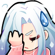 facepalm Discord sticker from Anime Sekai