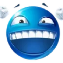 SP_BlueHappy Discord Emoji