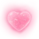 pinkglowingheart