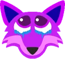 GrapeFoxmojiCrying Discord Emoji