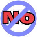 ReactNo Discord emoji
