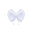Blue Bow Discord Emoji