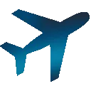 Blurple Plane Discord Emoji