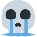 Skullcry skullcry Discord Emoji