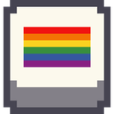 8809pixelflagrainbowpride