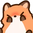 P2UxFoxEmoteBlush