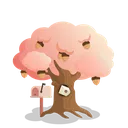 PinkOakTree